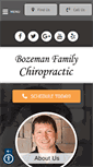 Mobile Screenshot of bozemanfamilychiropractic.com